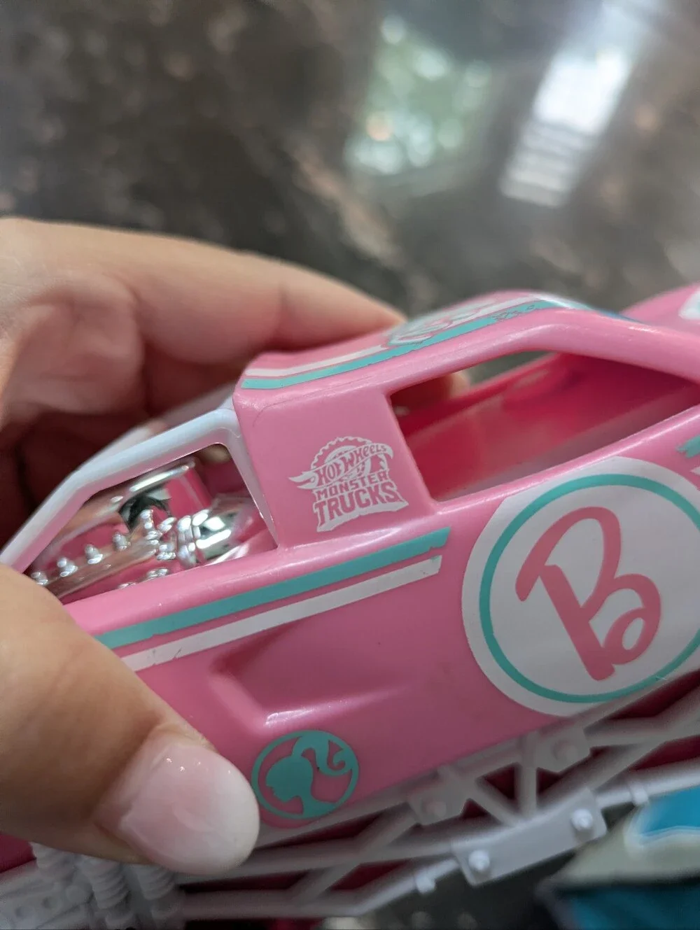 Barbie Hot Wheels Monster Truck Remote Control Car